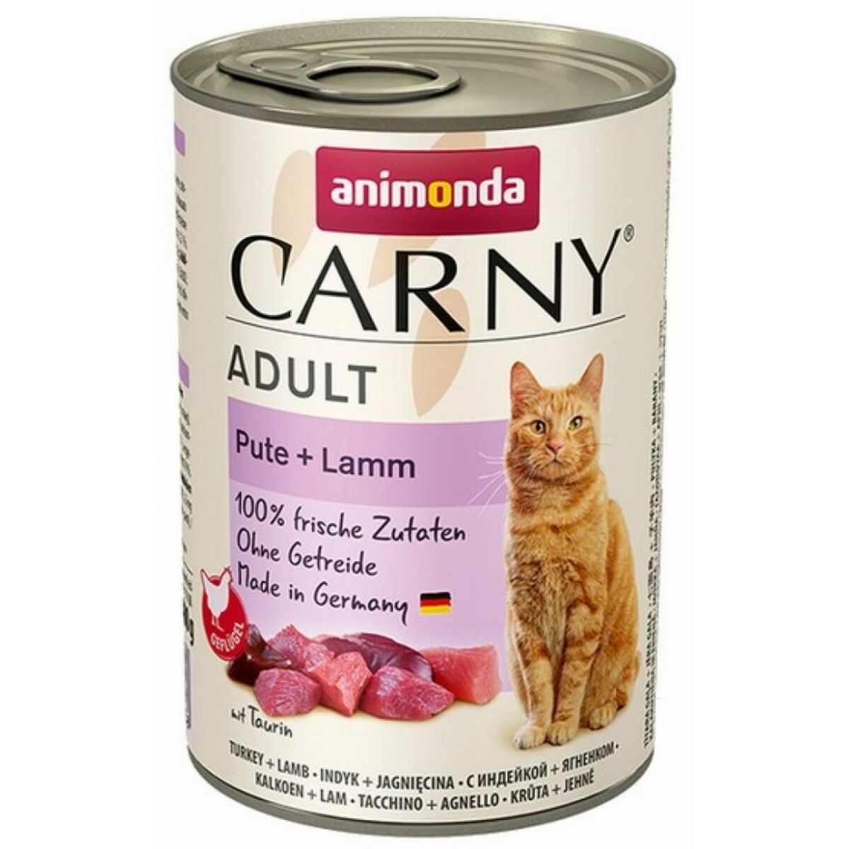 Kattmat Animonda                                 Kalkon Lamm 400 g