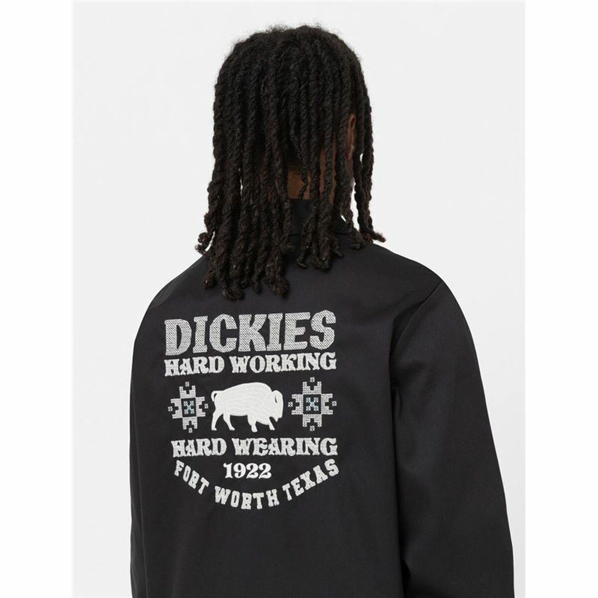 Skjorta med lång ärm Herr Dickies Wichita Svart - 6
