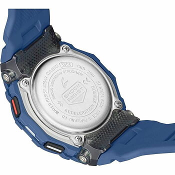 Smartklocka Casio GBD-200-2ER Blå Svart Ø 40 mm