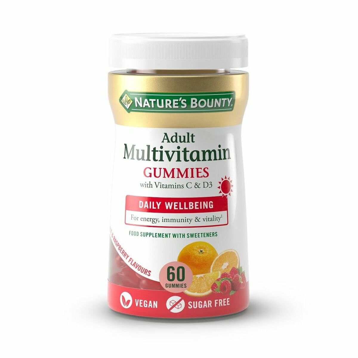 Kosttillskott Nature's Bounty Multivitamínico Adultos B tandkött Multivitamin (x60)