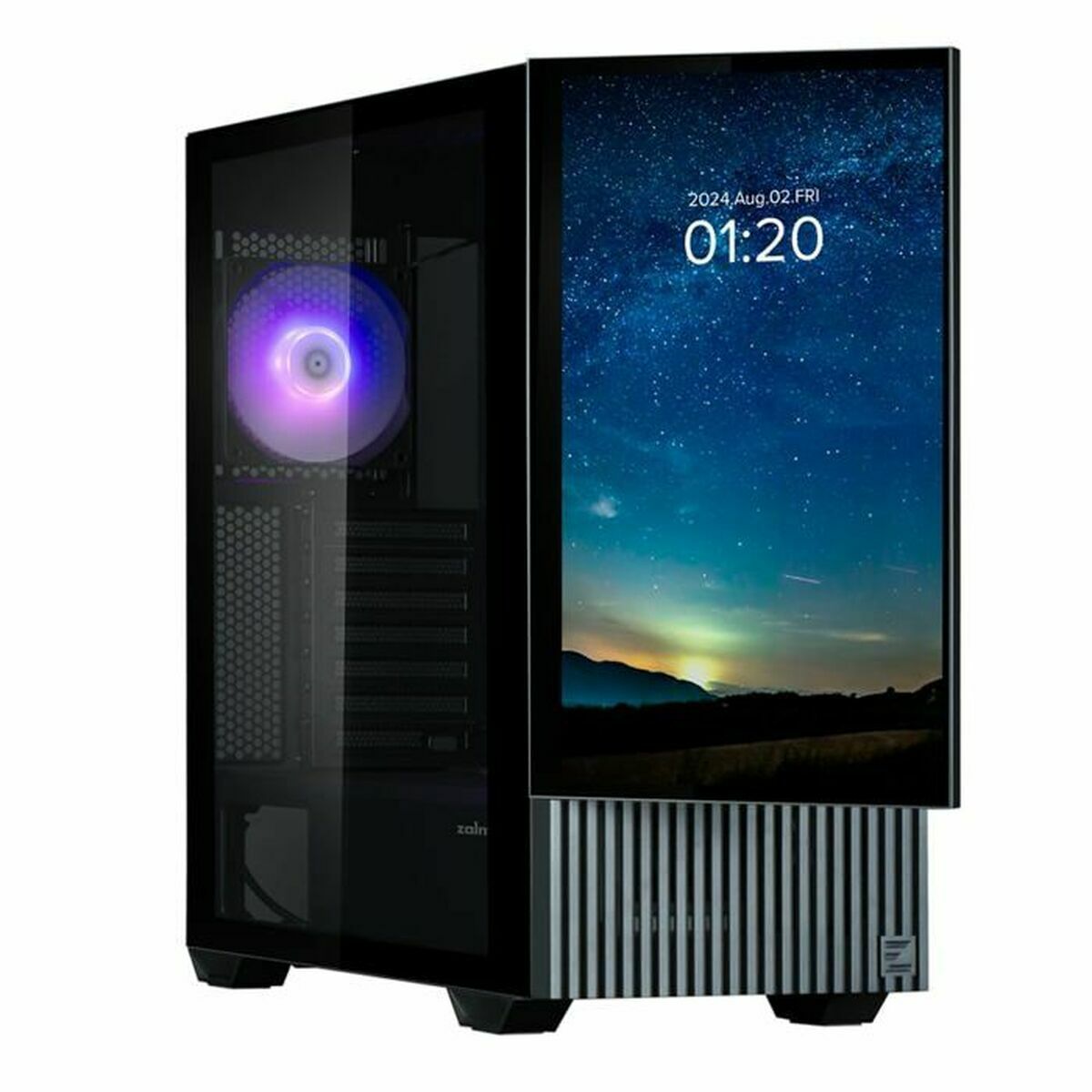 ATX Semitorn Zalman Z10 DS BLACK Svart