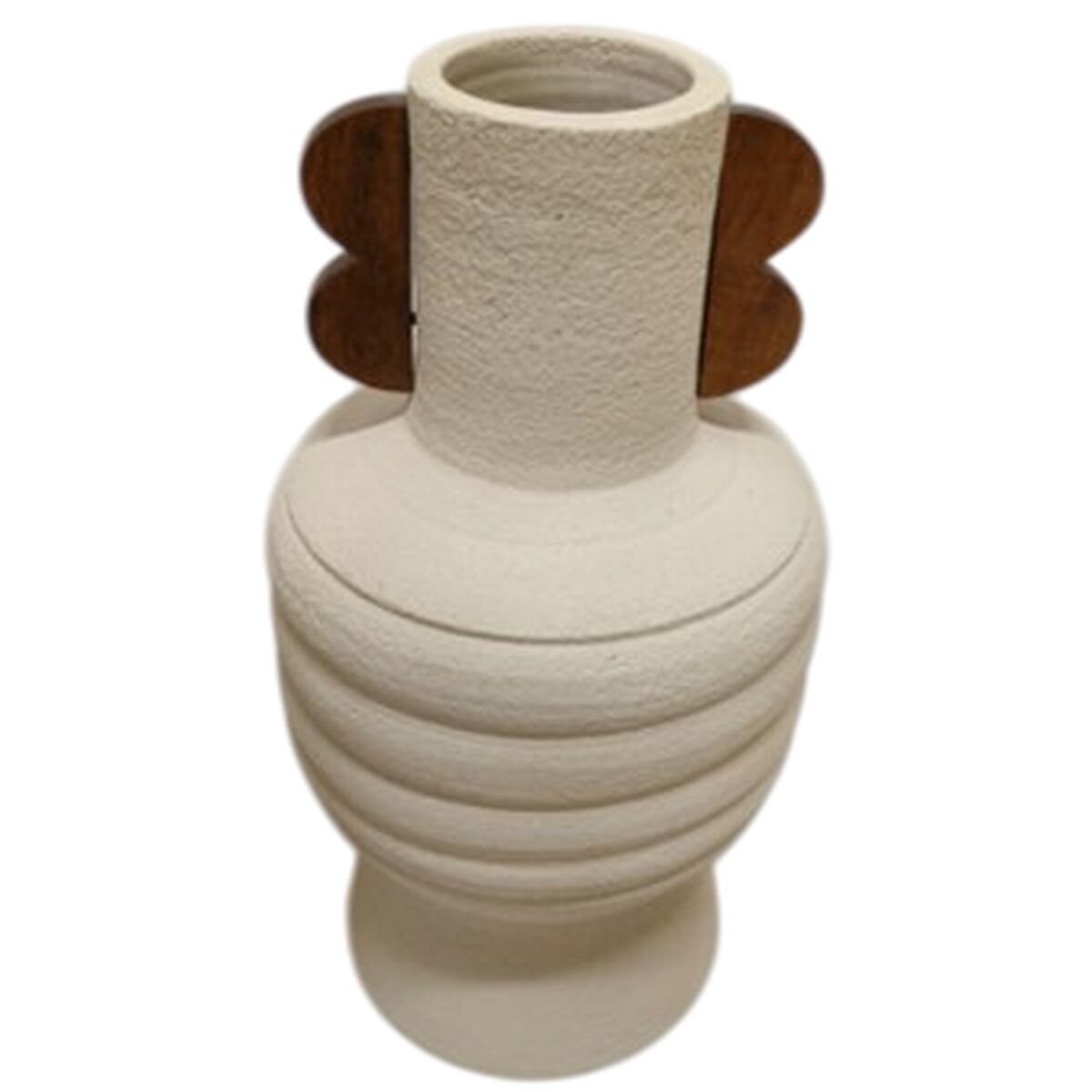 Vas Home ESPRIT Brun Beige Terrakota n Mangoträ 28 x 28 x 33 cm