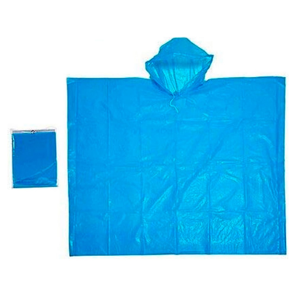 Vattentät Poncho med Huva 110 x 87 cm Barn