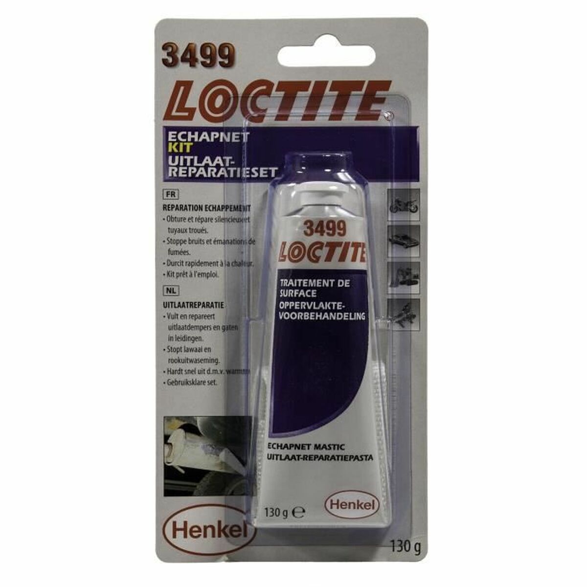 Filler Loctite 3499 Vit 130 g - 2