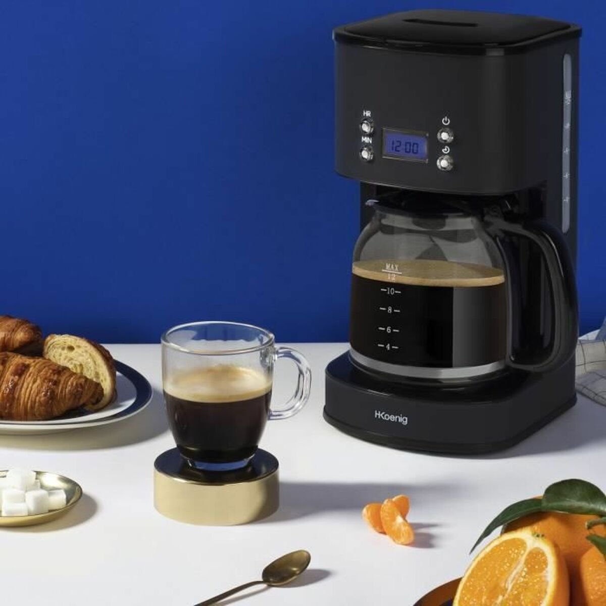 Kaffebryggare Hkoenig Svart 1000 W - 5