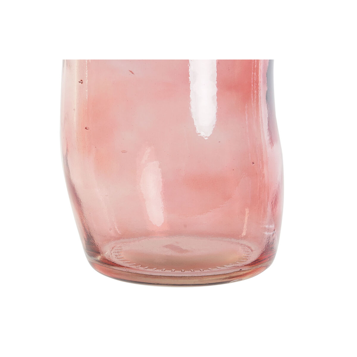 Vas DKD Home Decor Svart Röd Marinblå Härdat glas 13 x 13 x 35 cm (3 antal) - 3