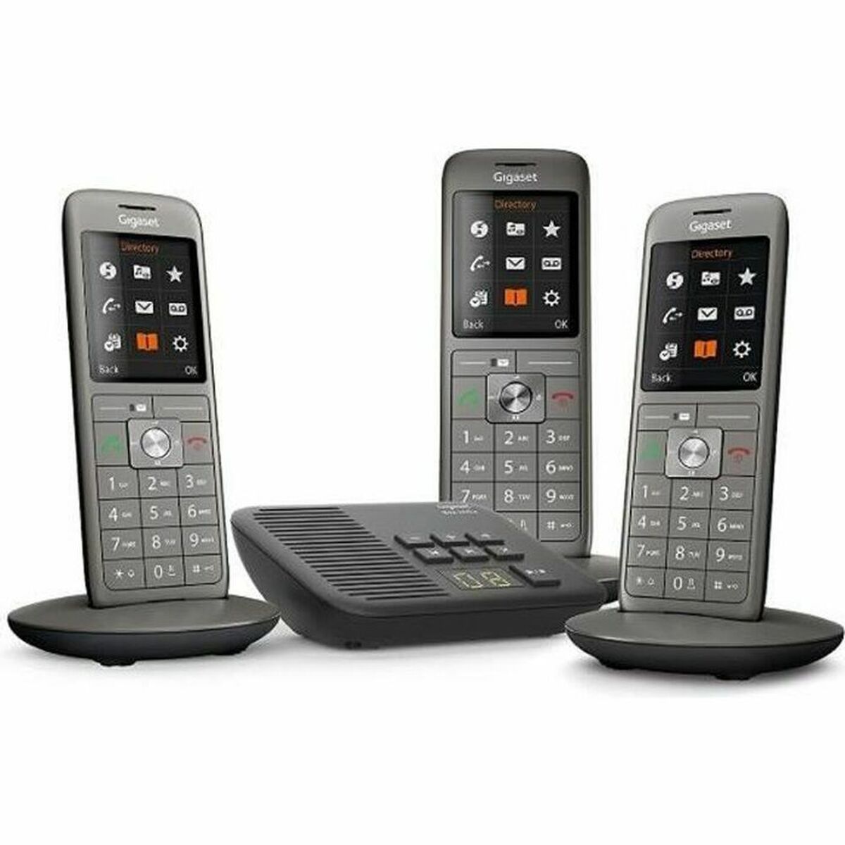 Trådlös Telefon Gigaset CL660A Trio Grå