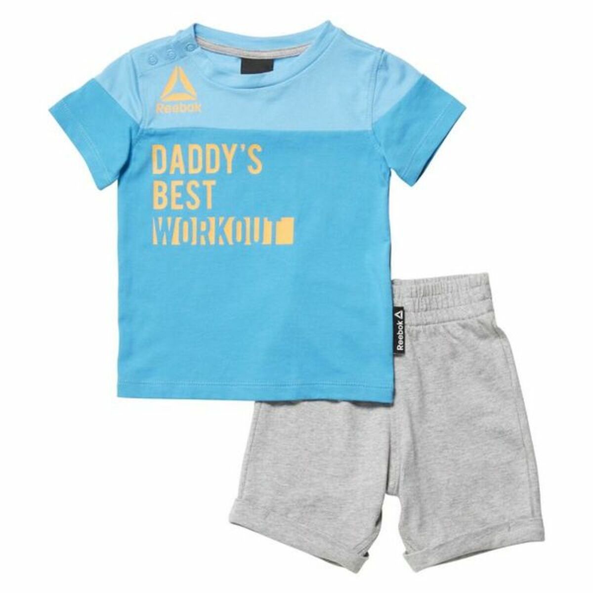 Träningskläder, Baby Reebok G ES Inf SJ SS Grå Blå - 8