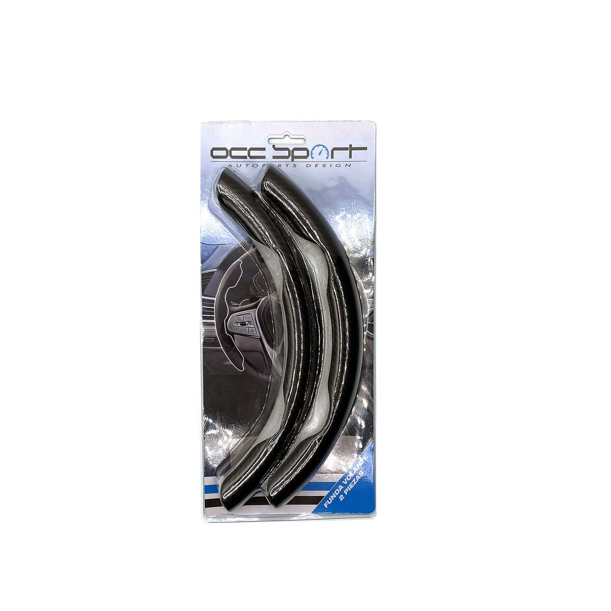 Rattöverdrag OCC Motorsport OCCFV0001 Askgrå (2 pcs) - 9