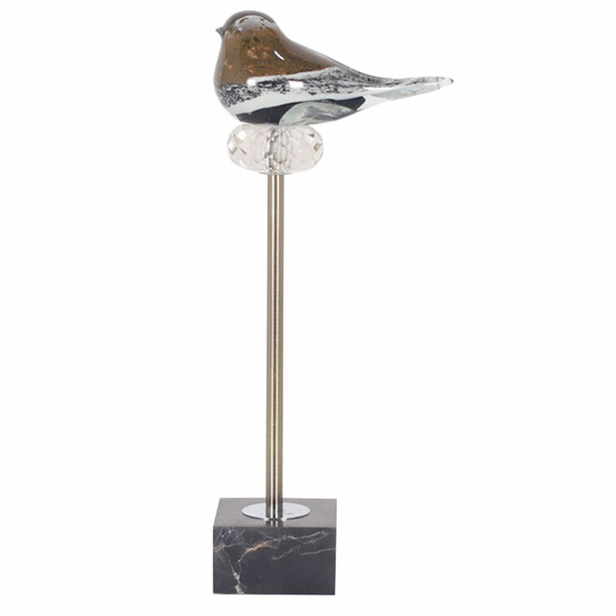Prydnadsfigur DKD Home Decor Trefärgad Fågel 18 x 9 x 42 cm - 2