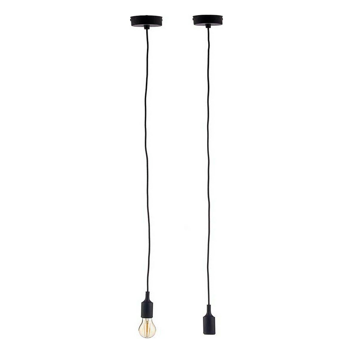 Taklampa Gift Decor Svart 60 W 220-250 V (6 antal) - 2