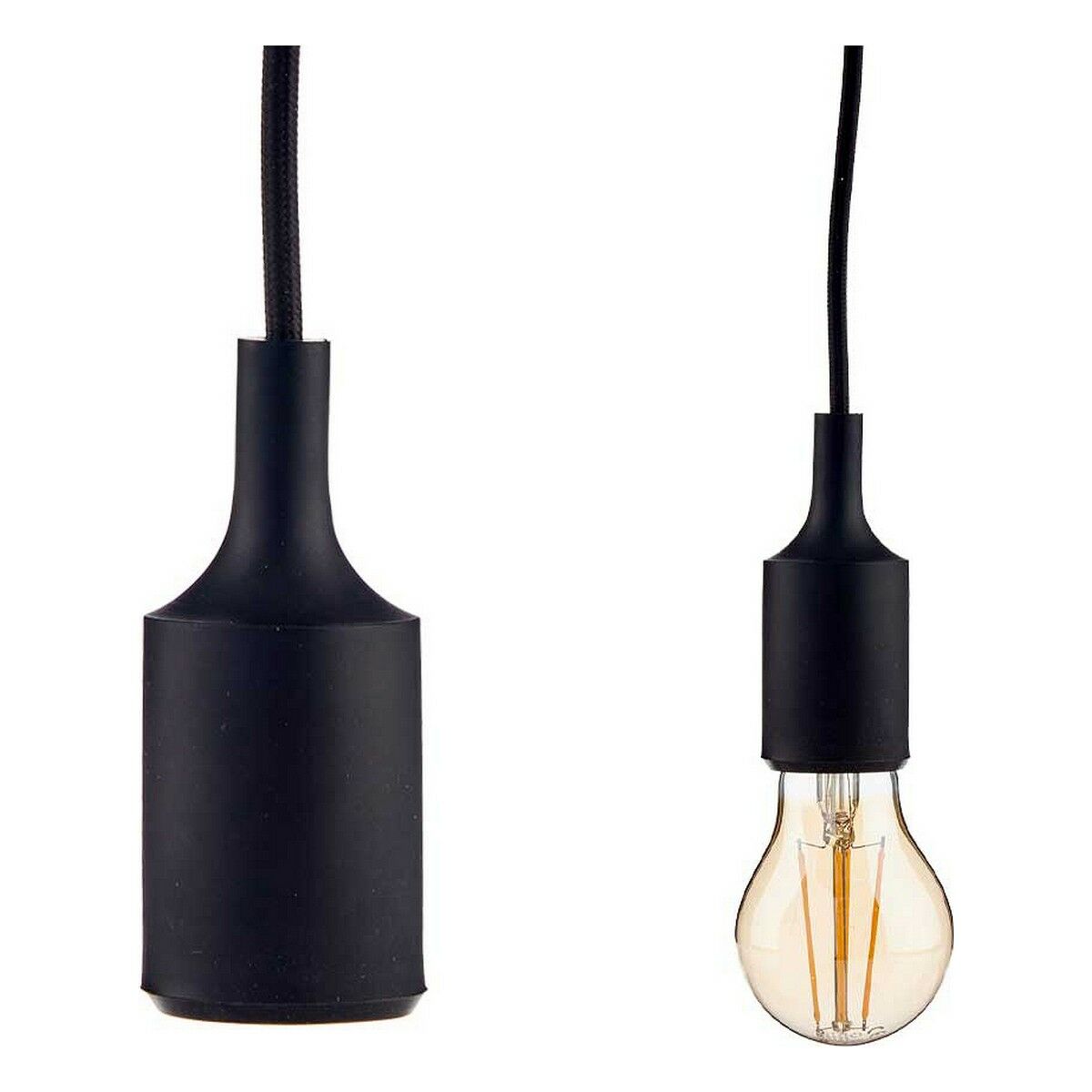 Taklampa Gift Decor Svart 60 W 220-250 V (6 antal) - 7