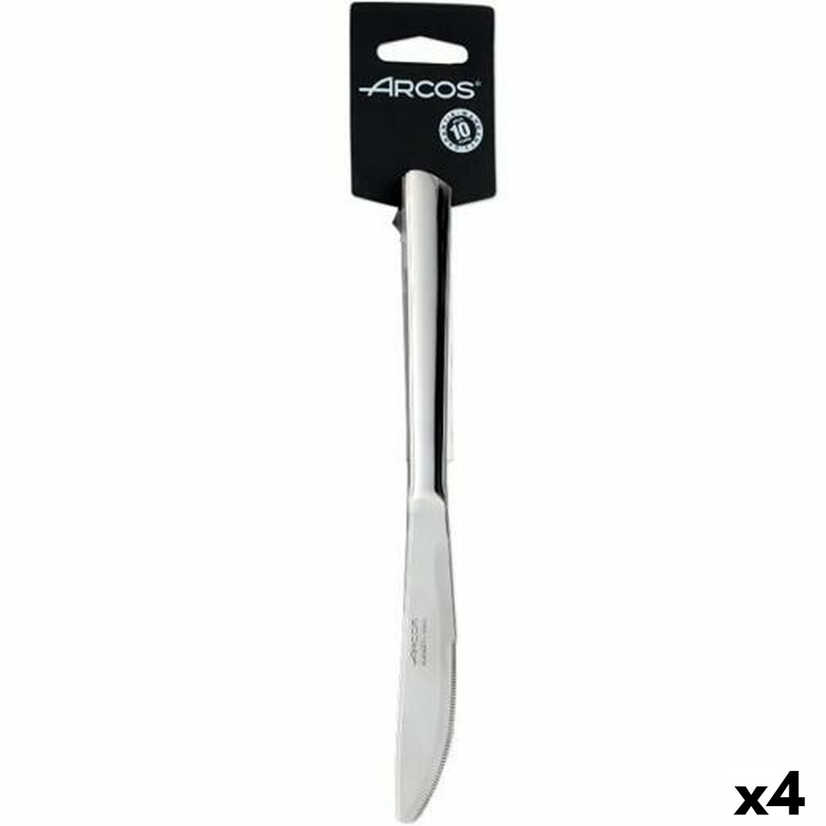 Knivset Arcos Toscana Silvrig Rostfritt stål (4 antal)
