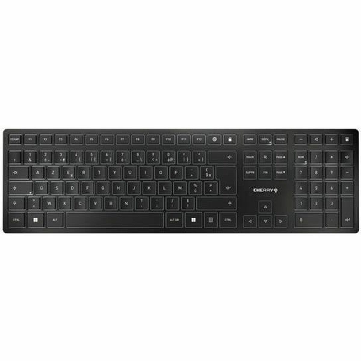 Tangentbord Cherry Qwerty Spanska Svart