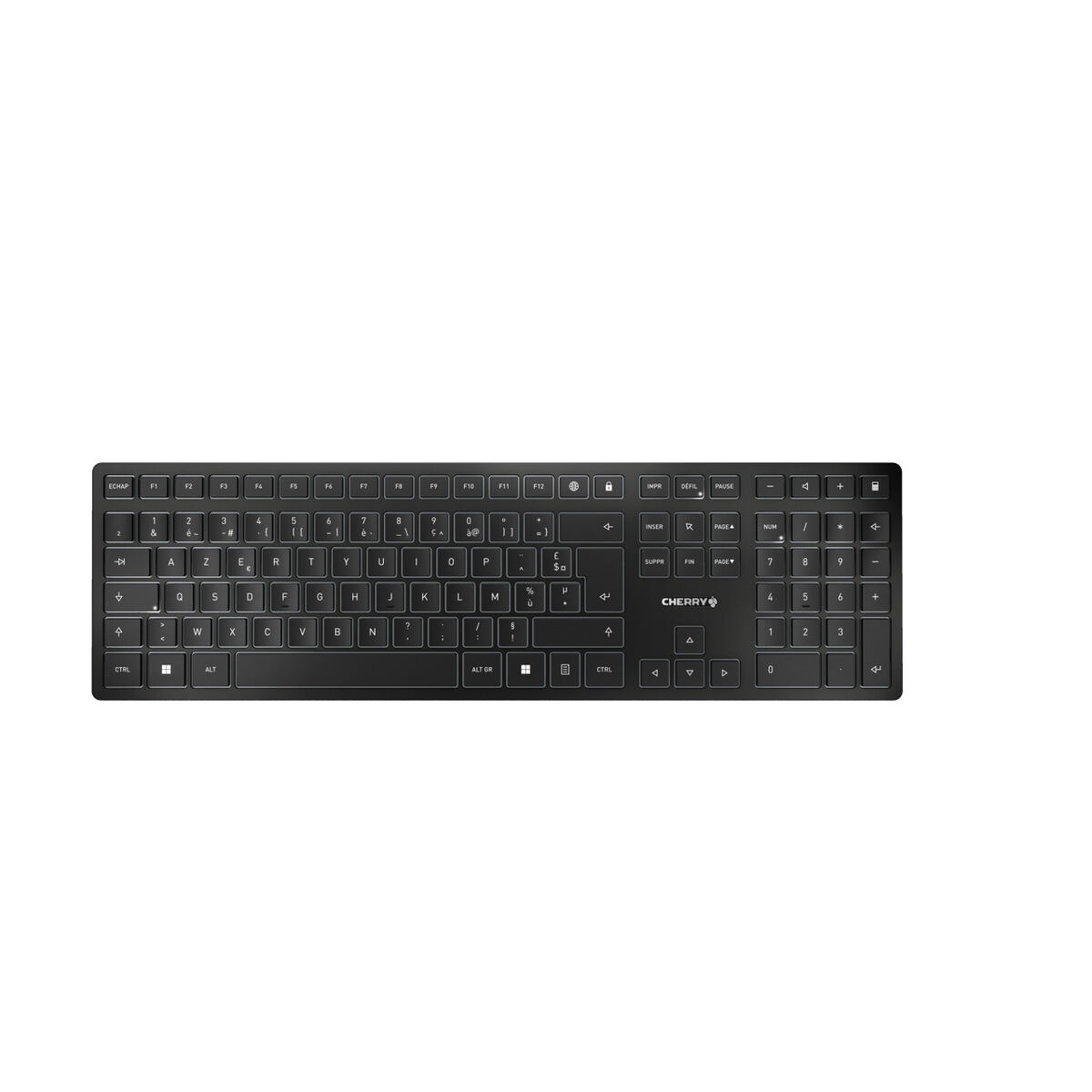 Tangentbord Cherry Qwerty Spanska Svart - 2