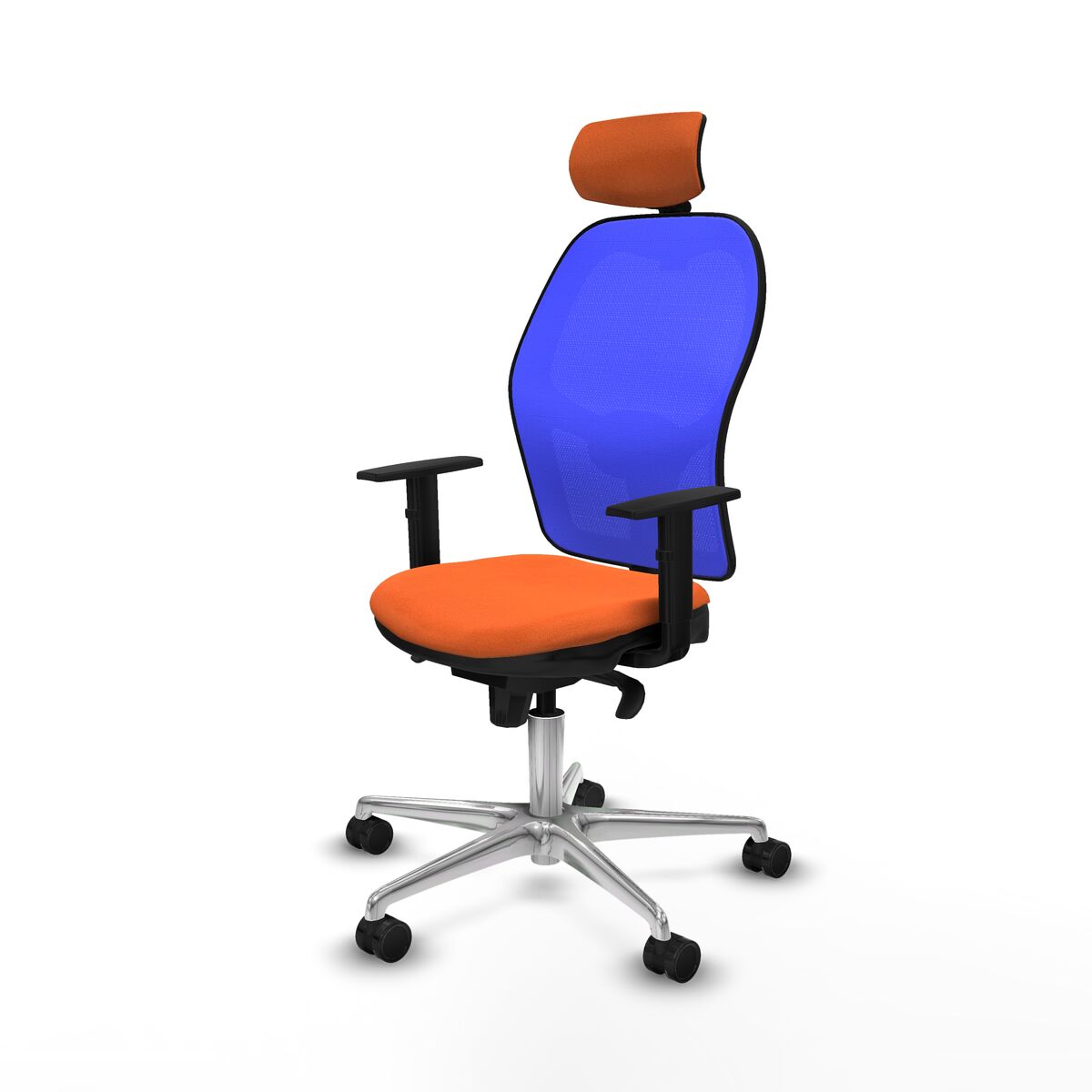 Kontorsstol med nackstöd Piqueras y Crespo 1D086N2 Orange - 2