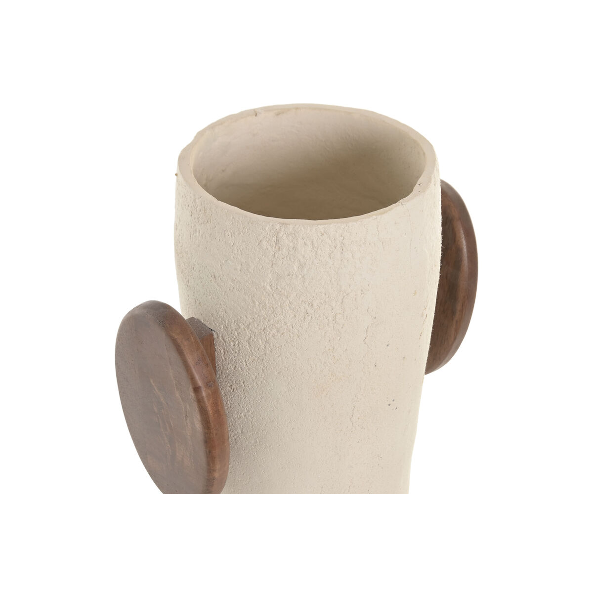 Vas Home ESPRIT Brun Beige Mangoträ Pappersmassa - 2