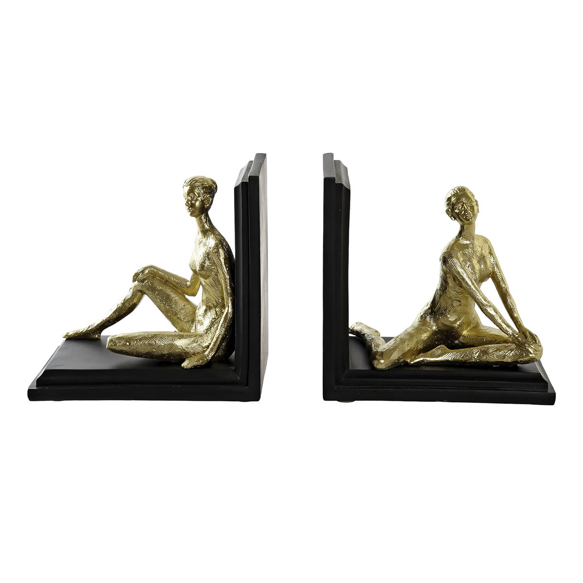 Könyvtámasz DKD Home Decor Harts (31.5 x 9.5 x 20.5 cm) (2 pcs) - 3
