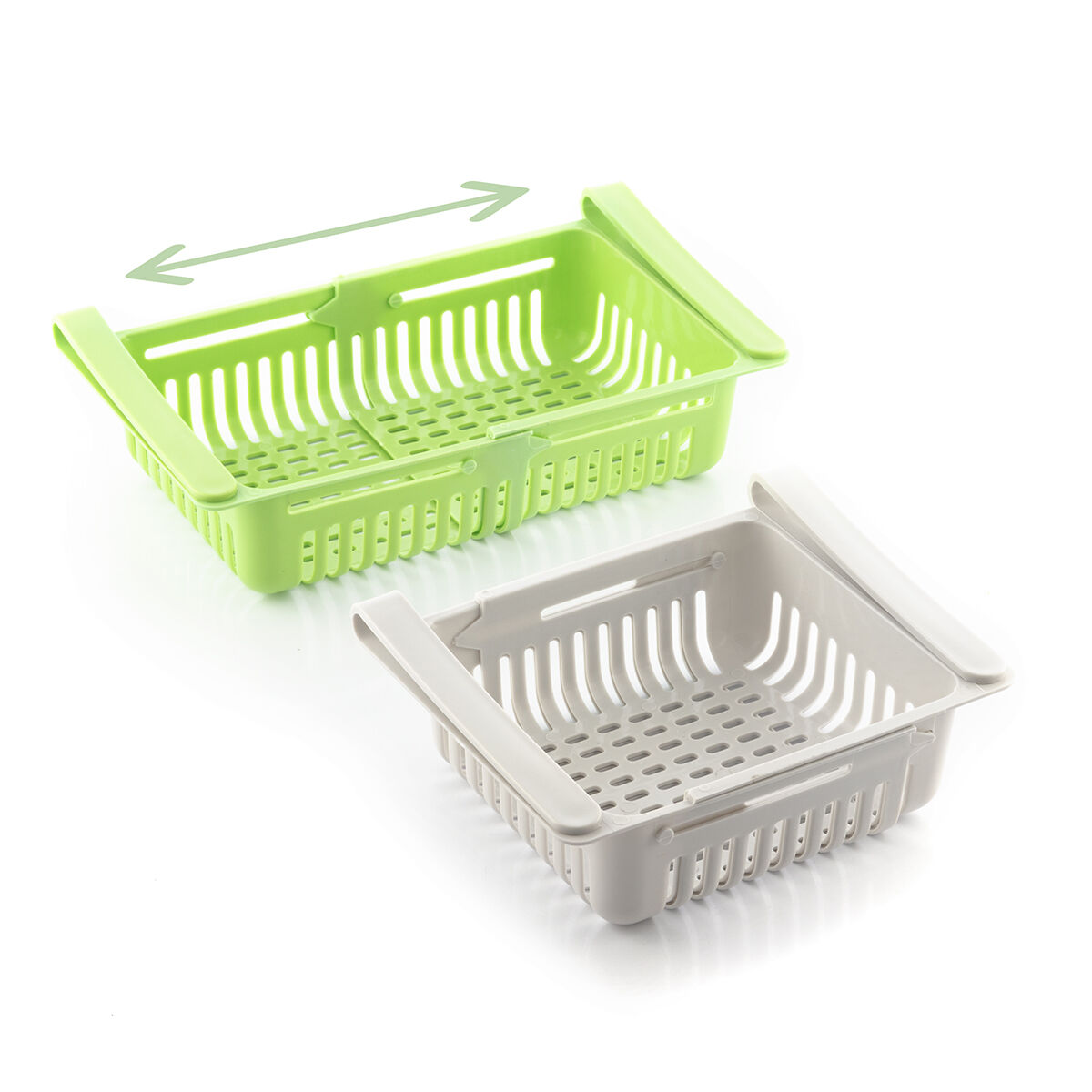 Justerbar kylskåpsorganisation Friwer InnovaGoods 2 antal - 11