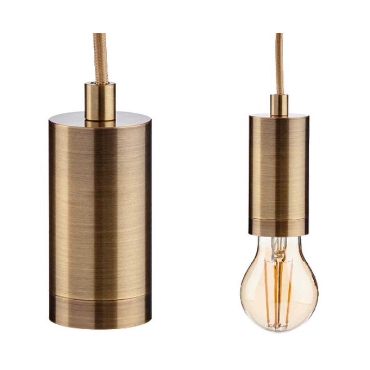 Taklampa Gift Decor Gyllene 60 W (6 antal) - 6