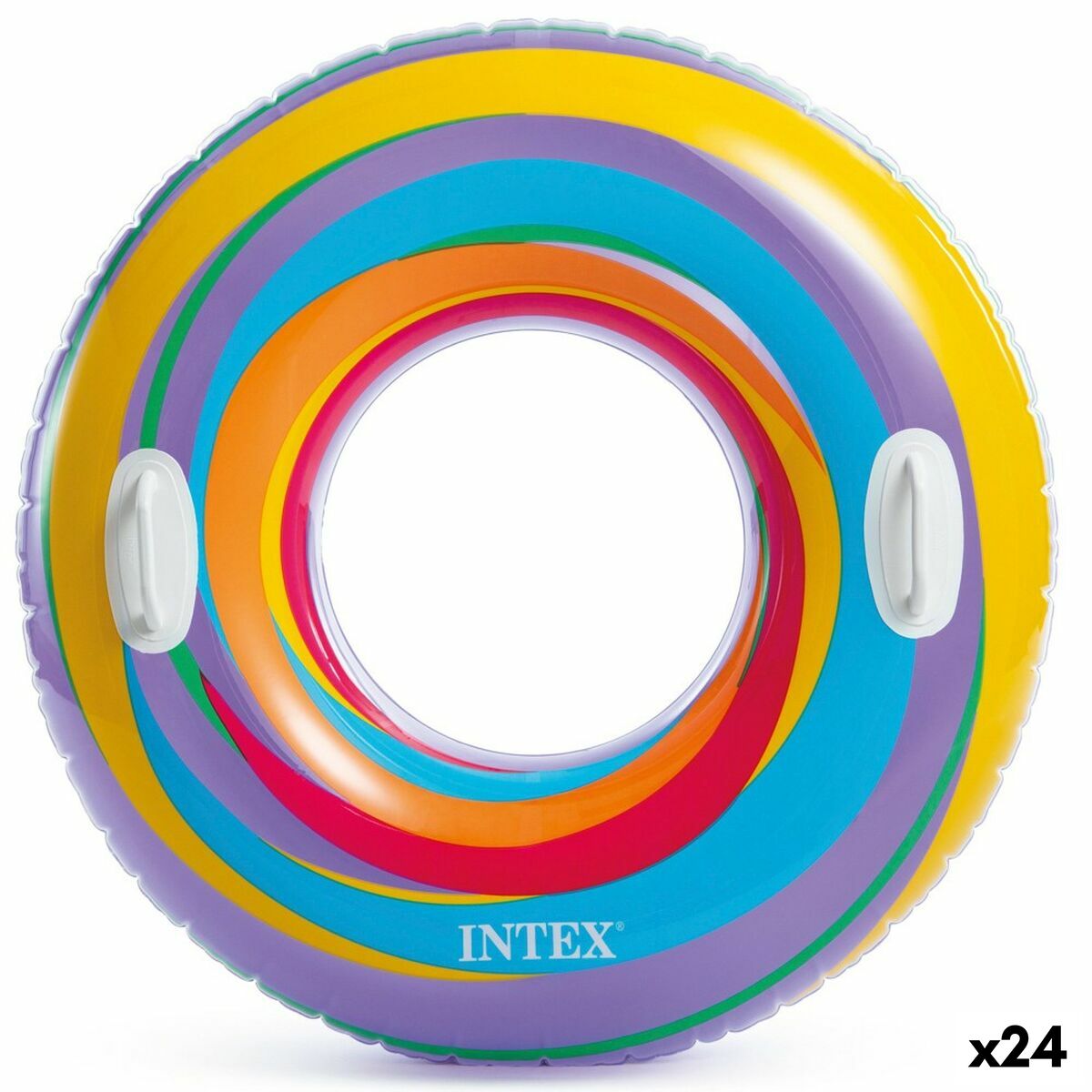 Badring Donut Intex Ø 91 cm 91 x 22 x 91 cm (24 antal) - 8