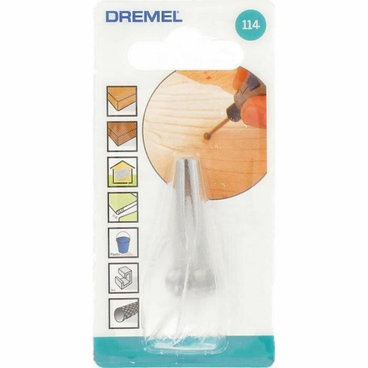 Milling Cutter Dremel 114 (2 antal) - 2