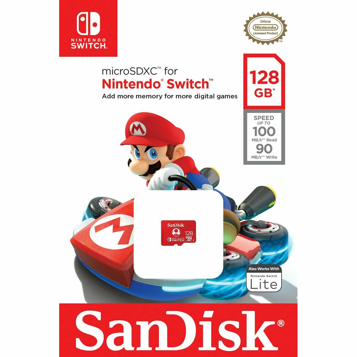 Micro-SD kort SanDisk SDSQXAO-128G-GNCZN 128 GB - 2