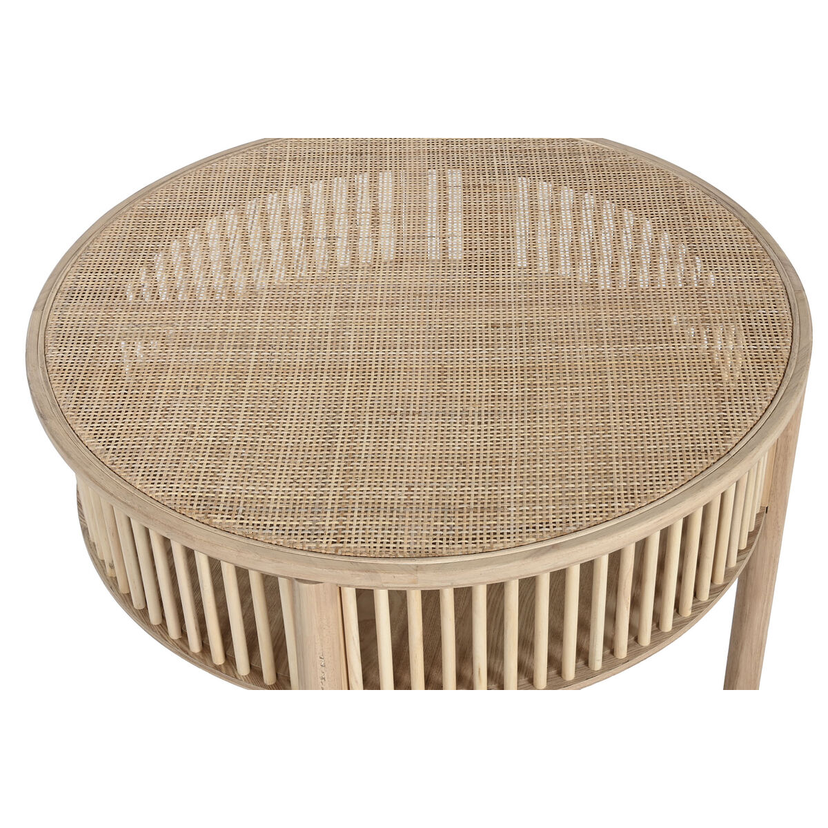 Soffbord Home ESPRIT Naturell Granträ 75 x 75 x 49 cm - 3