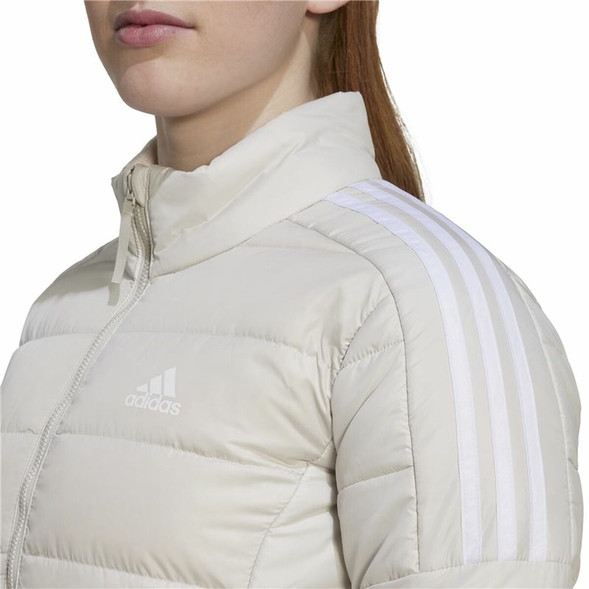 Sportjacka, Dam Adidas Essentials Vit - 8