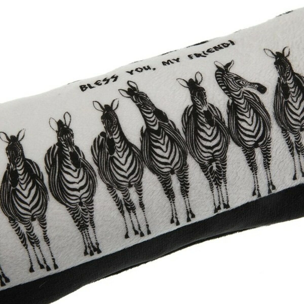Dörrstopp Versa Textil 7 x 15 x 83 cm Zebra - 3