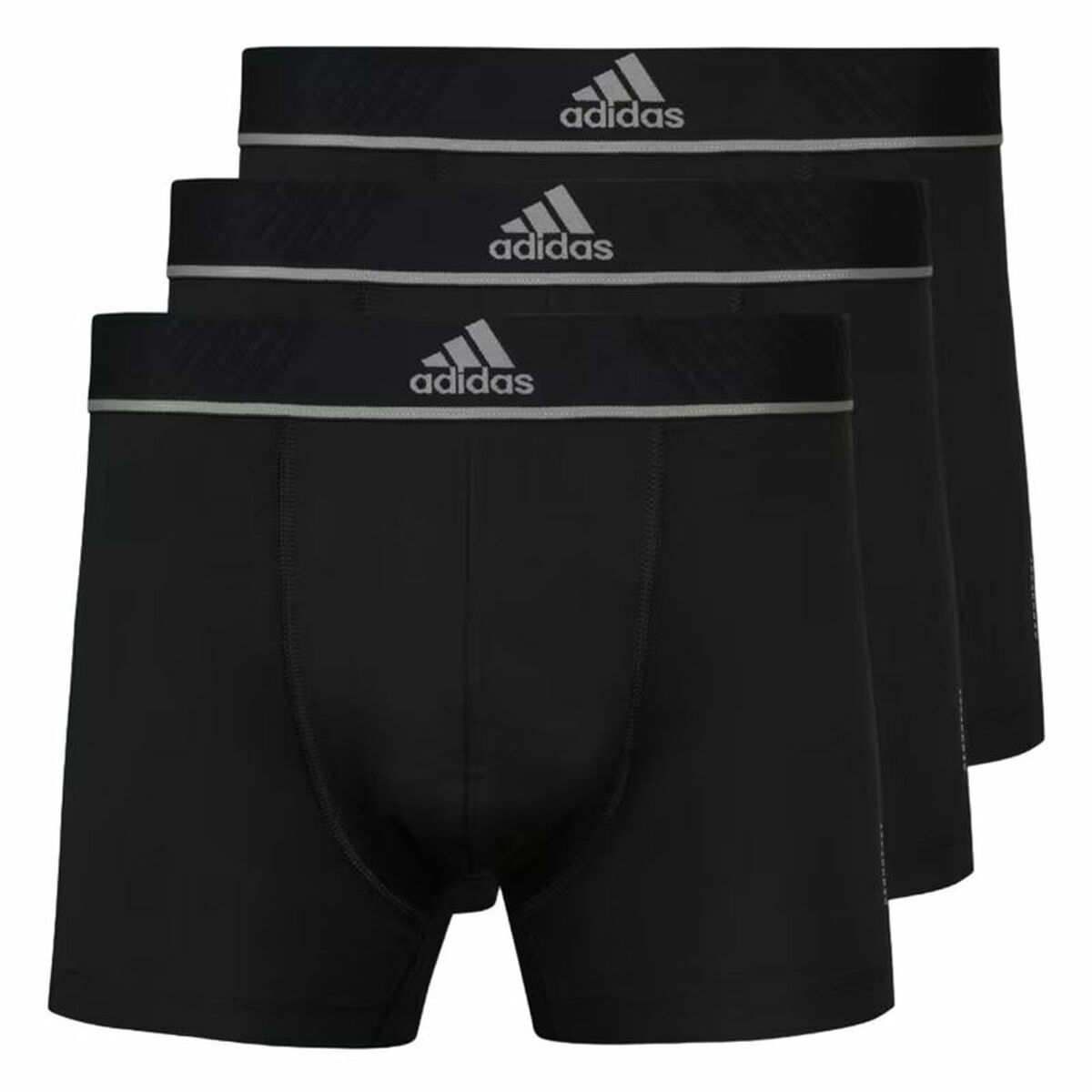 Boxershorts, Herr Adidas Active Micro Flex Eco Svart 3 antal