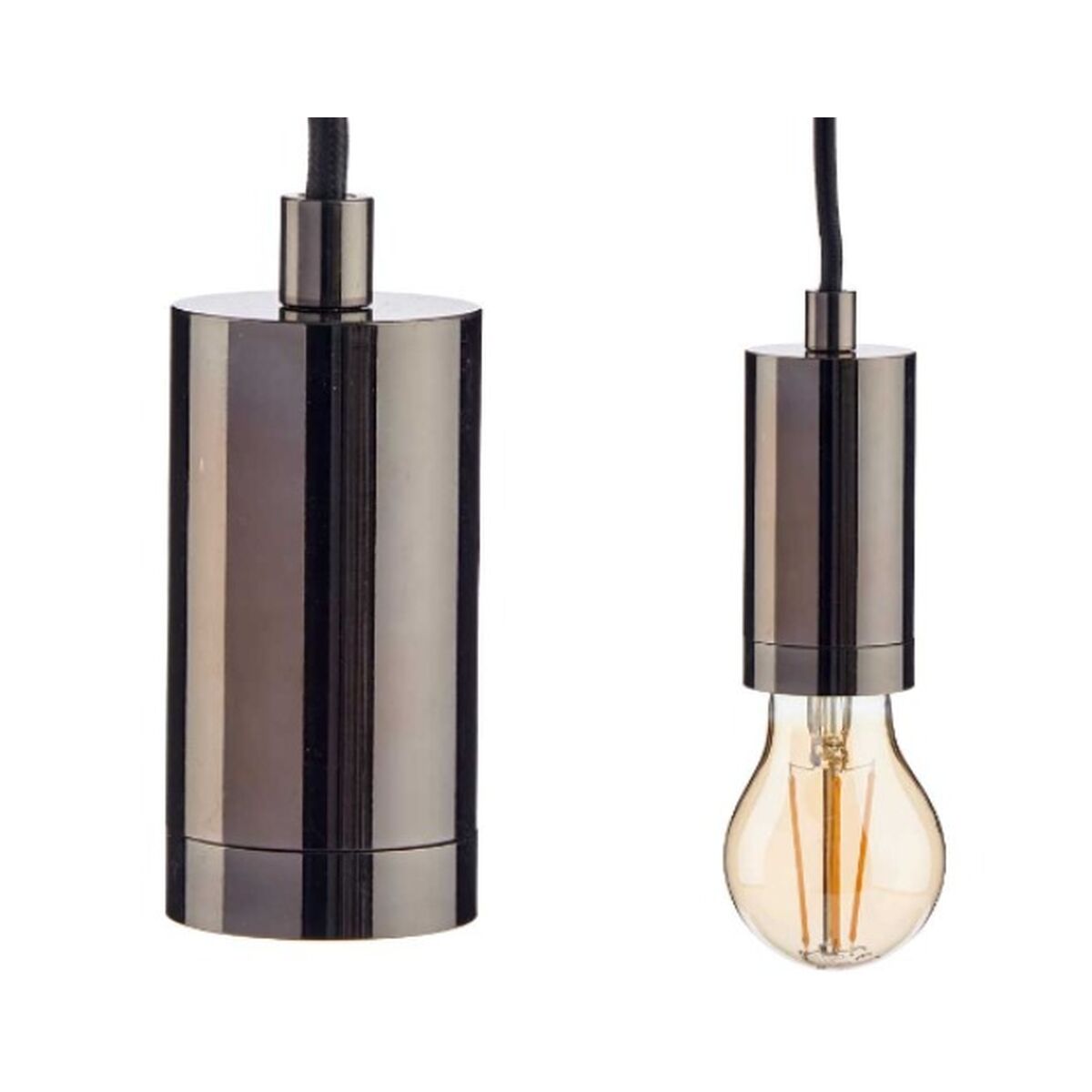 Taklampa Gift Decor Svart 60 W (6 antal) - 6