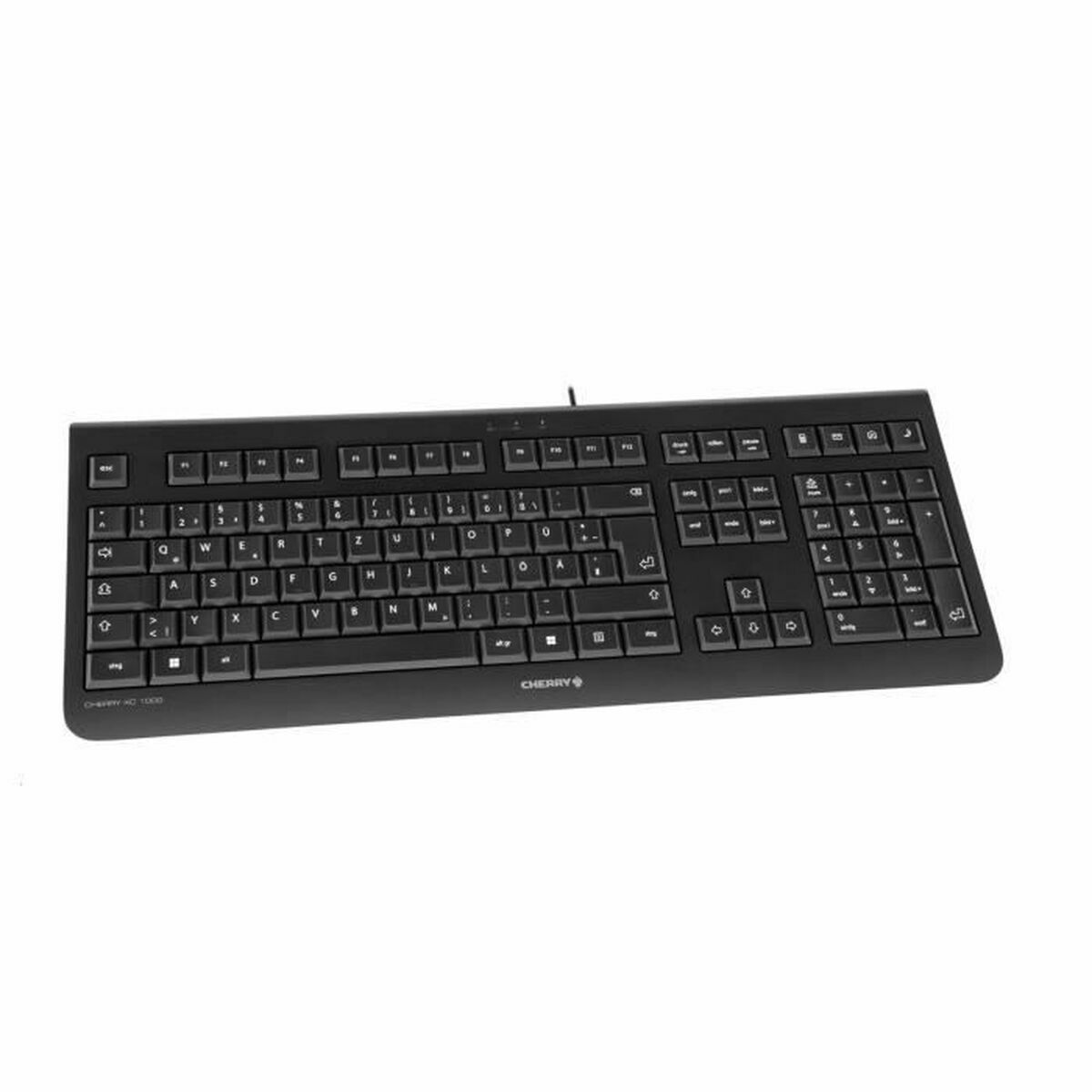 Franskt Tangentbord Cherry Qwerty Spanska Svart - 2