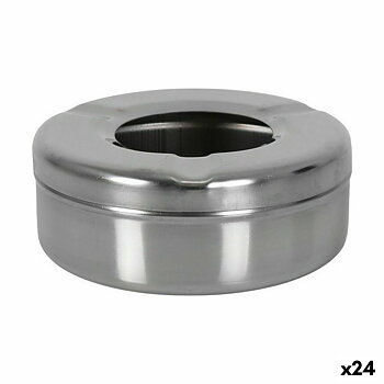 Askfat Confortime Stål 9,5 x 9,5 x 4 cm (24 antal)