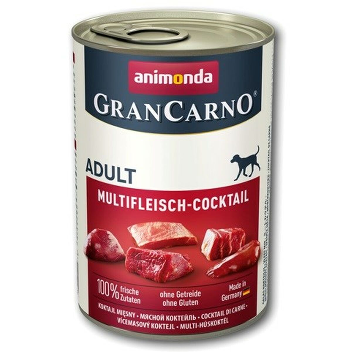Våt mat Animonda GranCarno Original Kyckling Kalkon Kött Kalvkött 400 g
