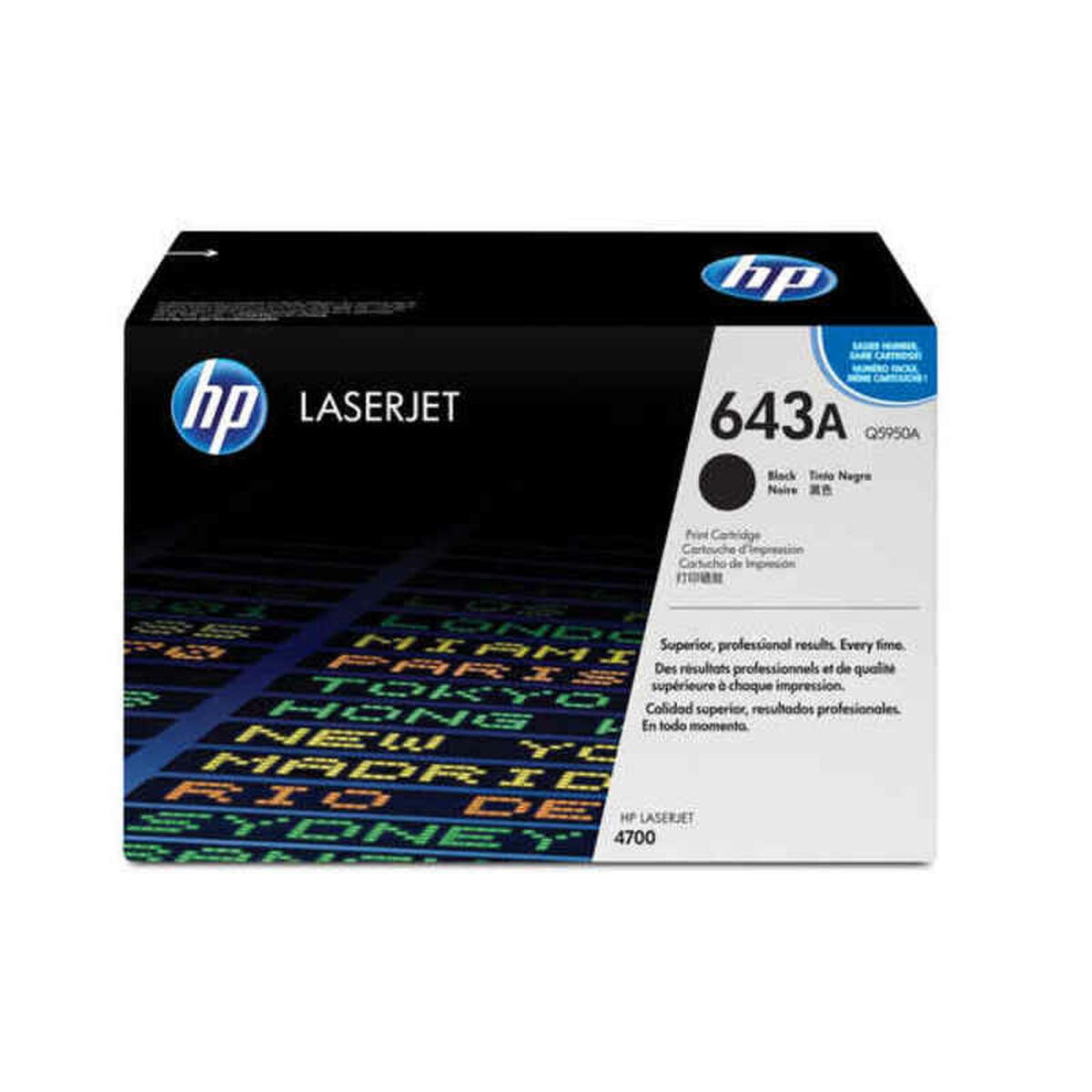 Original Toner HP 643A Svart - 2