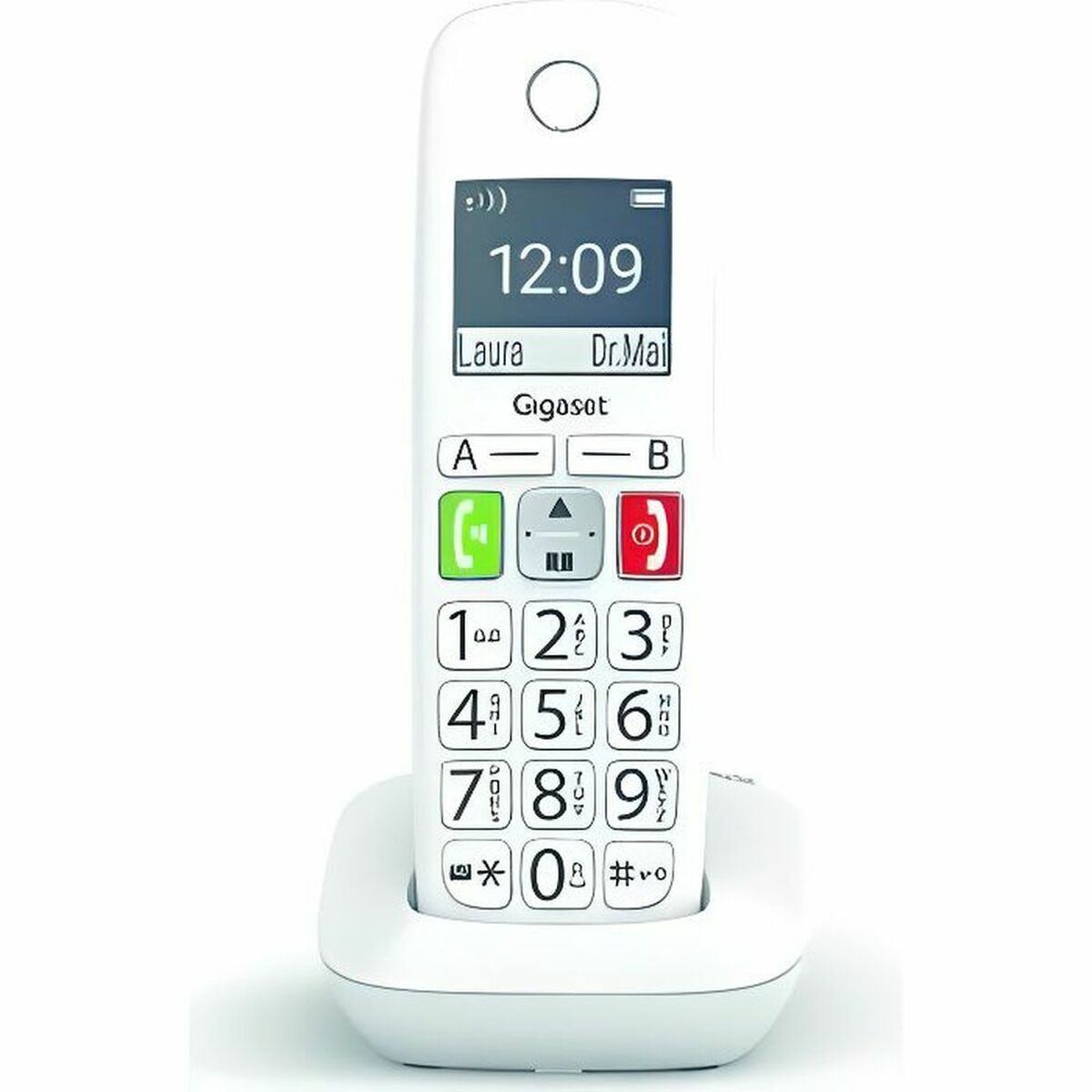 Markkabeltelefon Gigaset E290 Vit