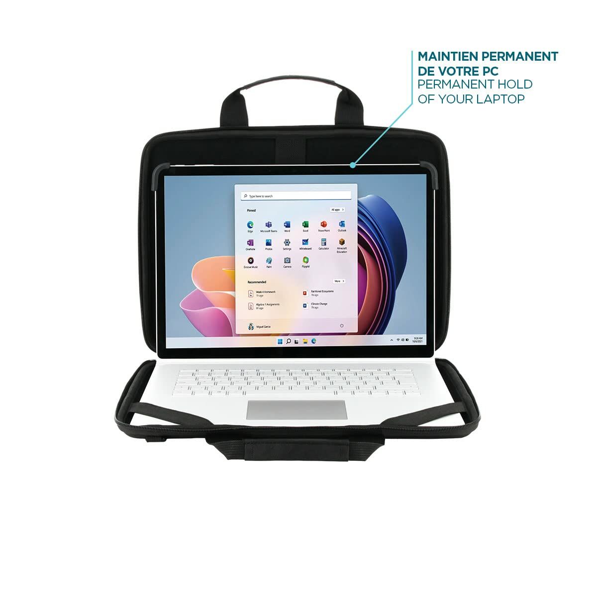 Laptopväska Mobilis 003067 12,5-14" Svart Multicolour - 4