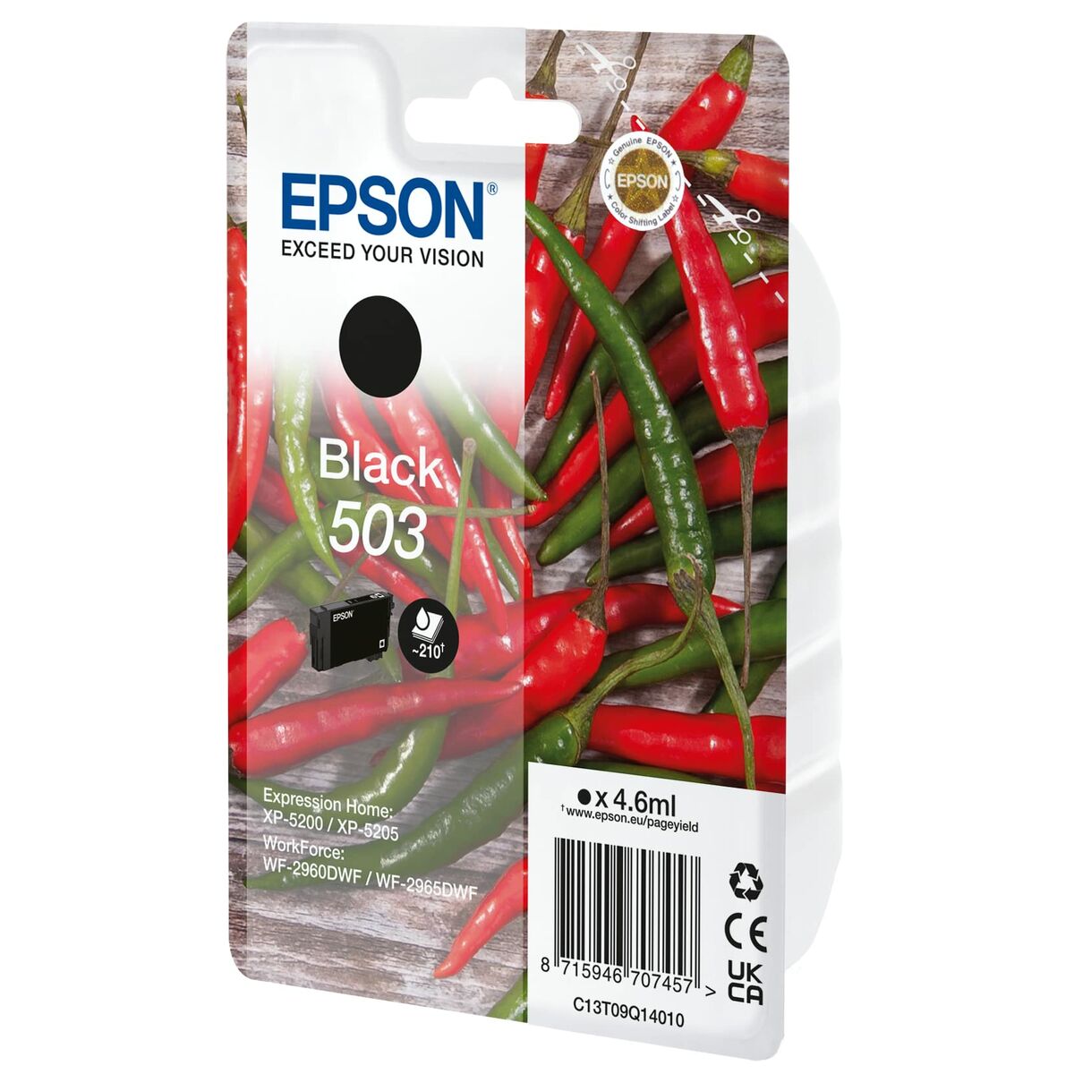 Original Bläckpatron Epson C13T09Q14020 Svart - 3