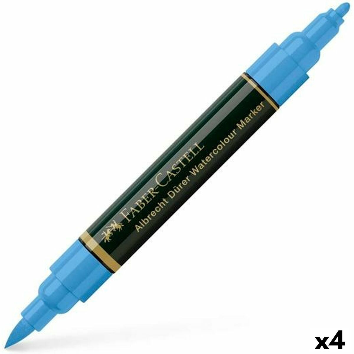Tuschpennor Faber-Castell Durer Blå (4 Delar)