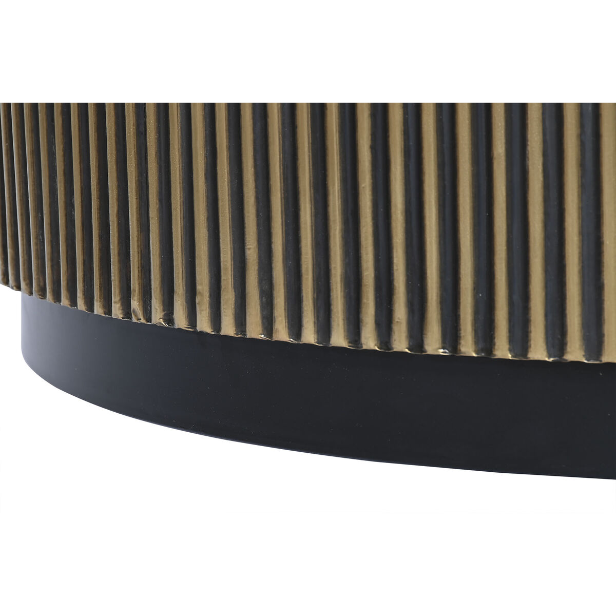 Soffbord Home ESPRIT Mässing Marmor 90,5 x 90,5 x 45,5 cm - 5