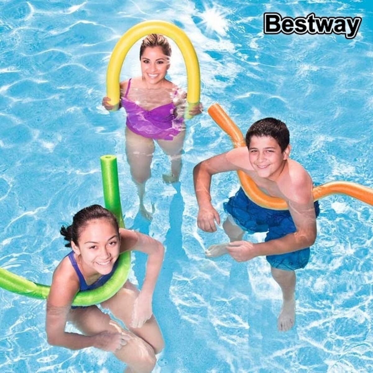 Bestway uppblåsbar flytring med babysits D69 cm 0 till 1 år Strand och pool 32096 - 2