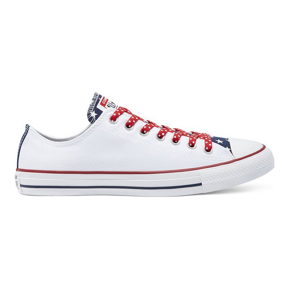 Casual Träningsskor Dam Converse Chuck Taylor Stars Stripes Vit