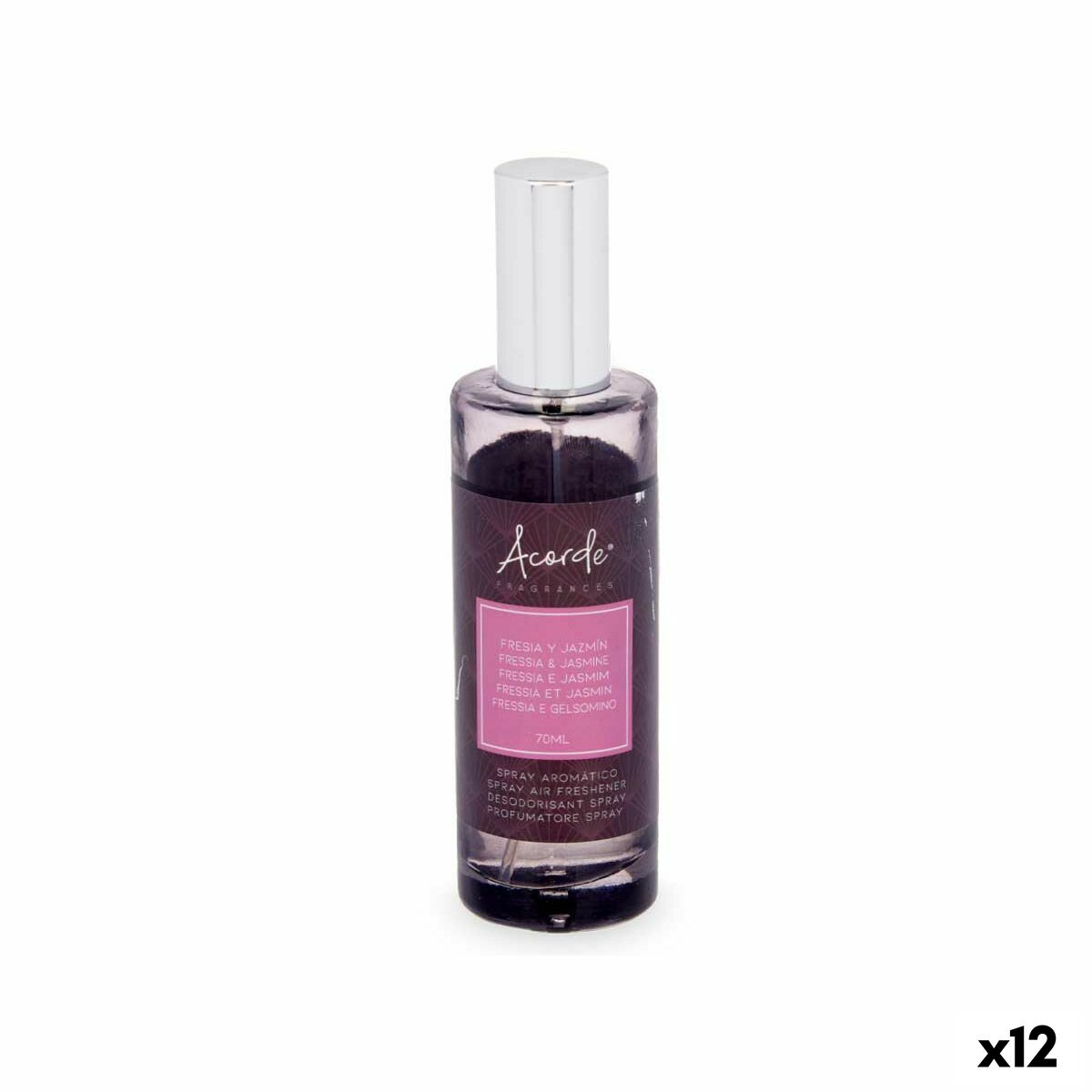 Doftspray Acorde Jordgubbe Jasmin 70 ml (12 antal) - 3