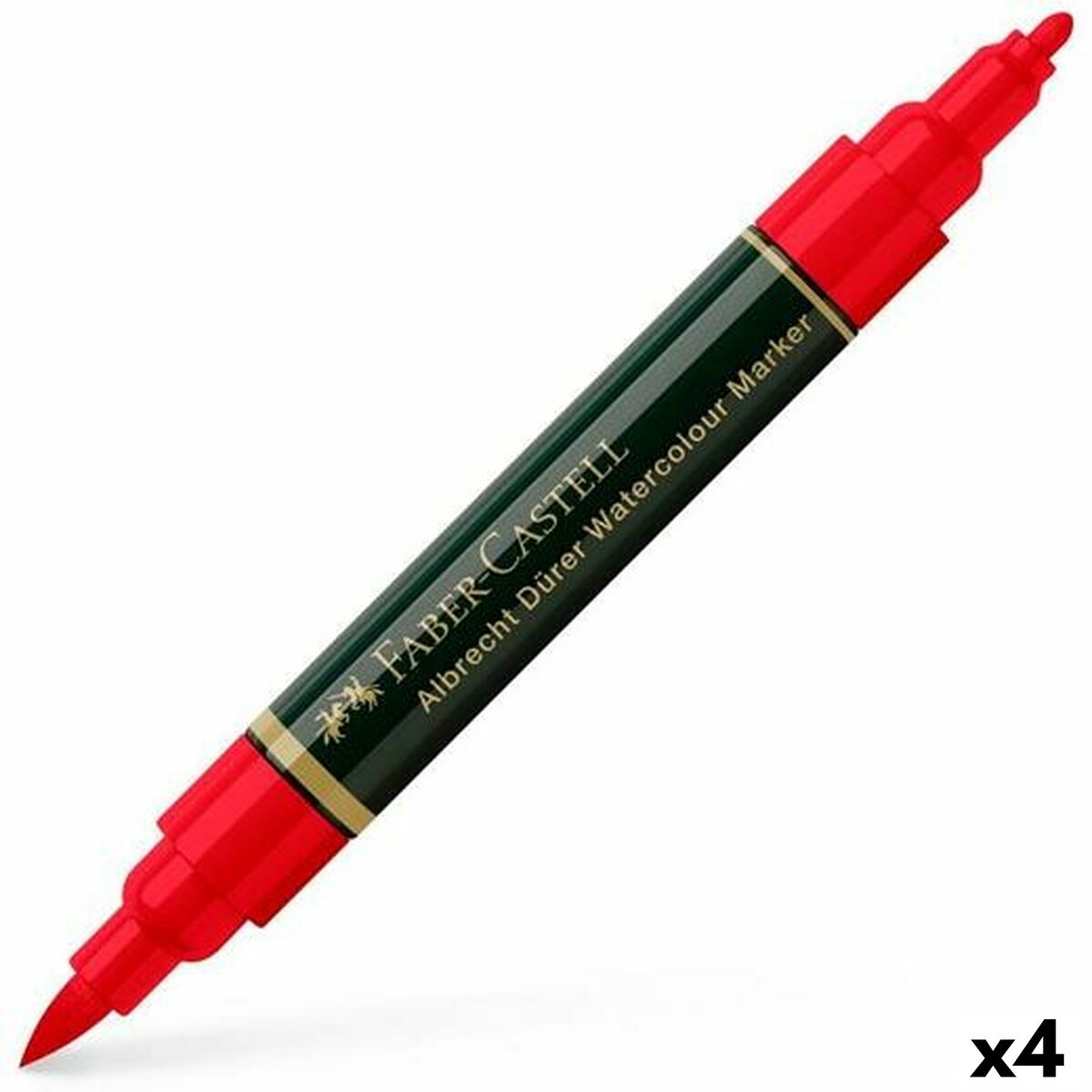 Tuschpennor Faber-Castell Durer Röd (4 Delar) (4 antal) (121 Delar)