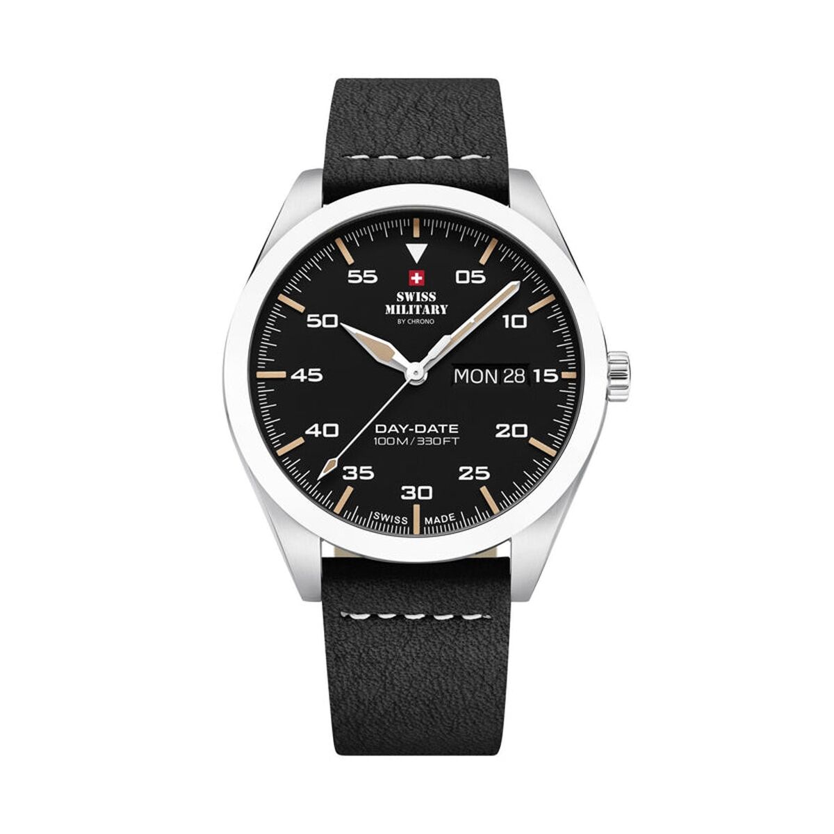 Herrklocka Swiss Military Chrono SM34087.04 Svart