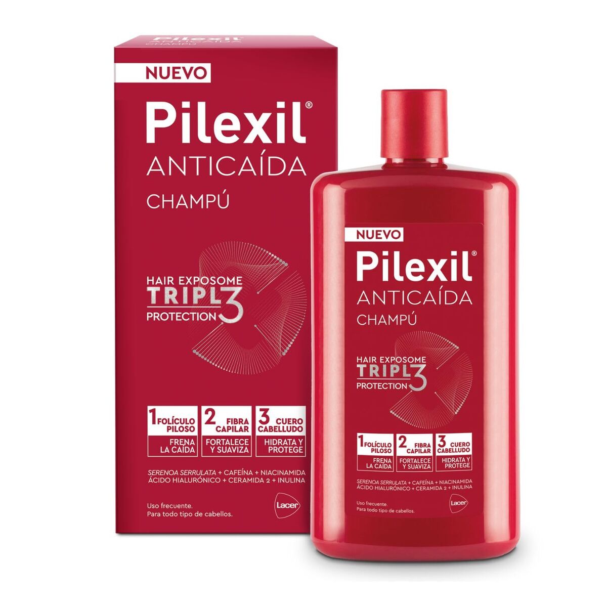 Schampo Pilexil PILEXIL CHAMPÚ 450 ml - 2