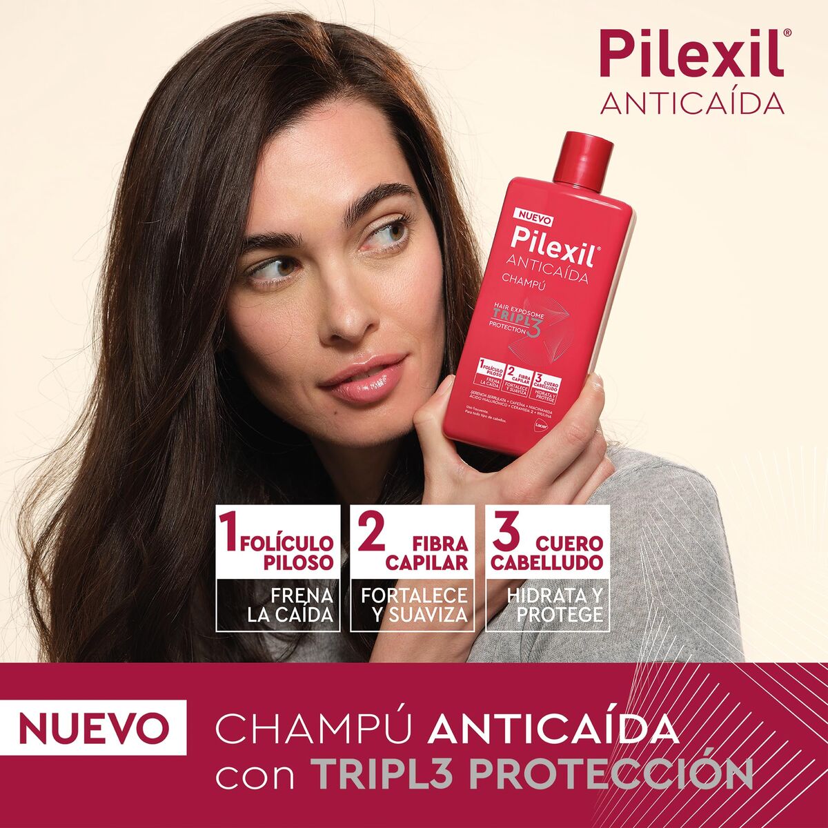 Schampo Pilexil PILEXIL CHAMPÚ 450 ml - 3