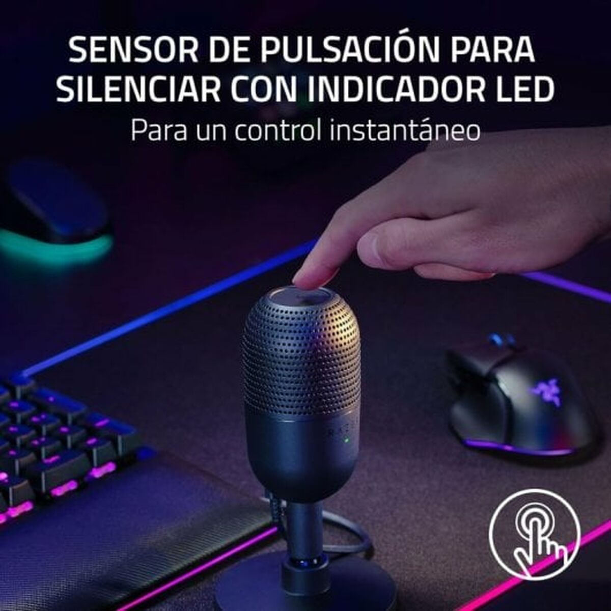Kondensatormikrofon Razer RZ19-05050200-R3M1 Rosa - 6