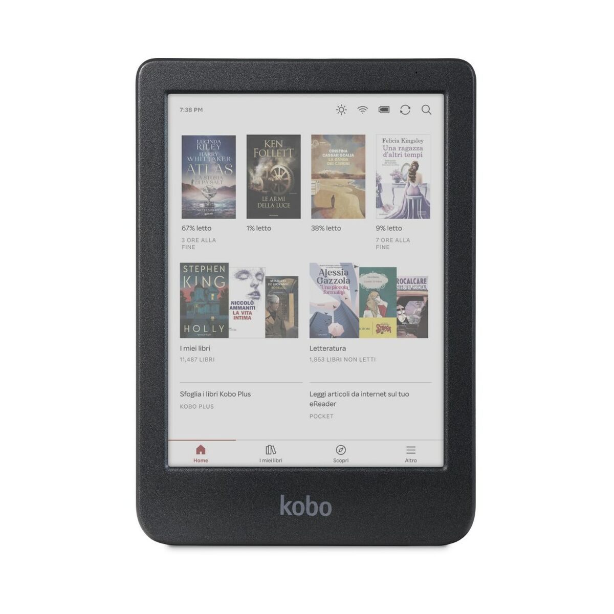 e-bok Rakuten N367-KU-BK-K-CK Svart 16 GB